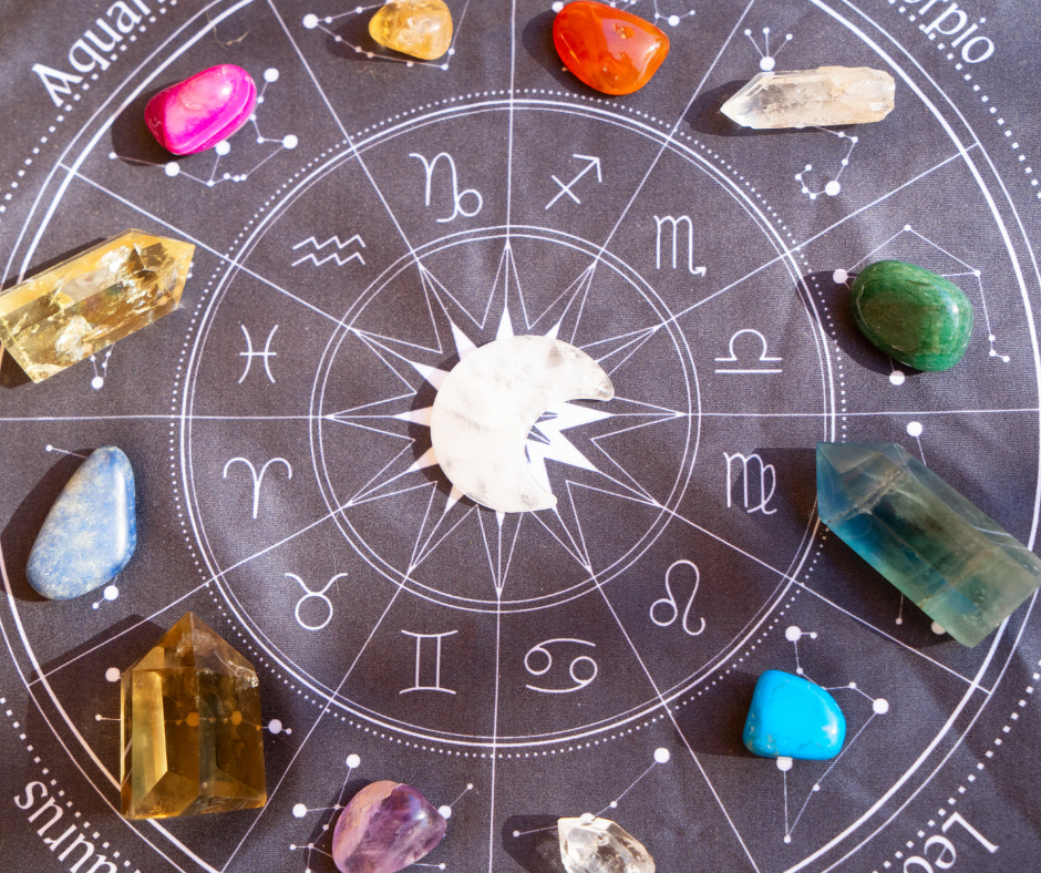 Crystal healing using Astrology
